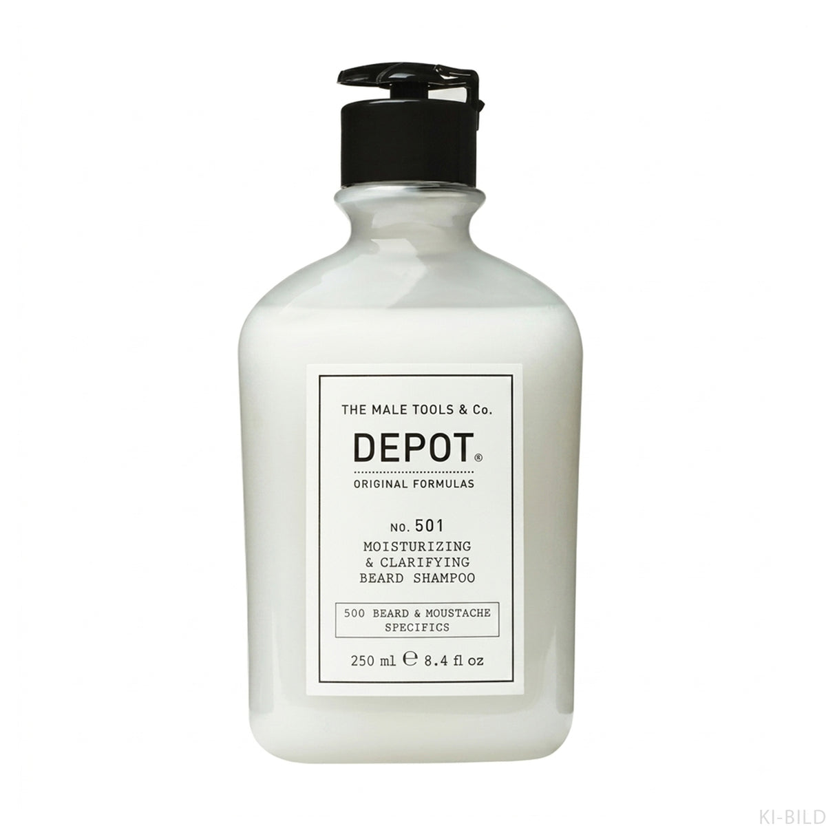 DEPOT No. 501 Moisturizing & Clarifying Beard Shampoo
