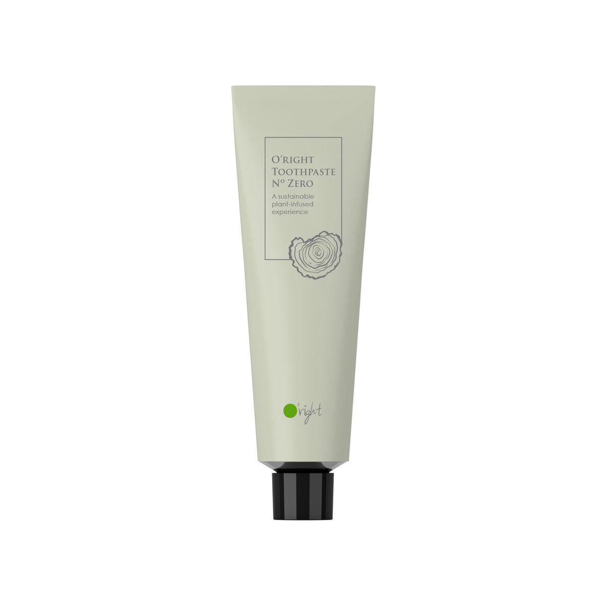 O'right Toothpaste N° Zero 95ml inkl. Tubendrücker