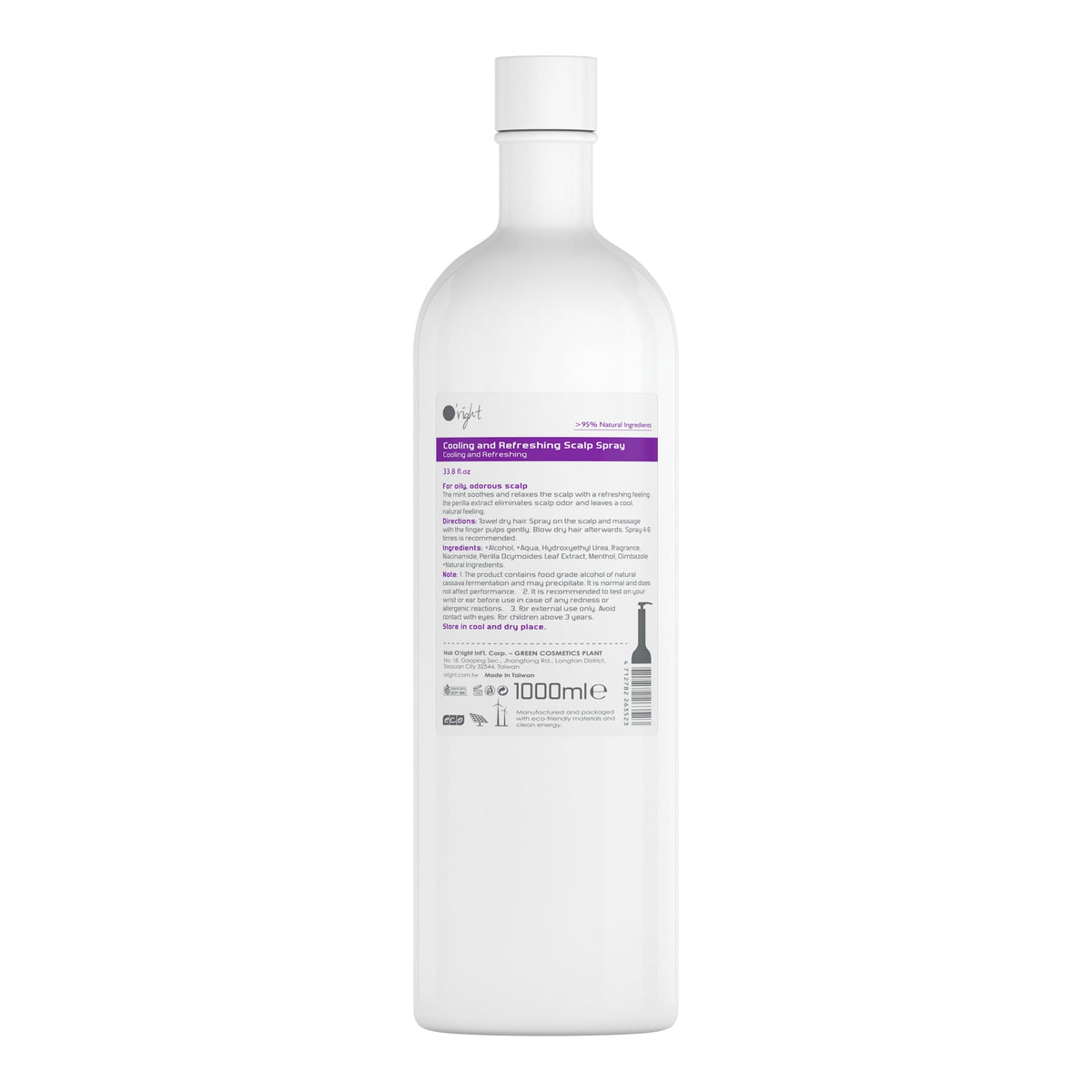 O'right Cooling And Refreshing Scalp Spray