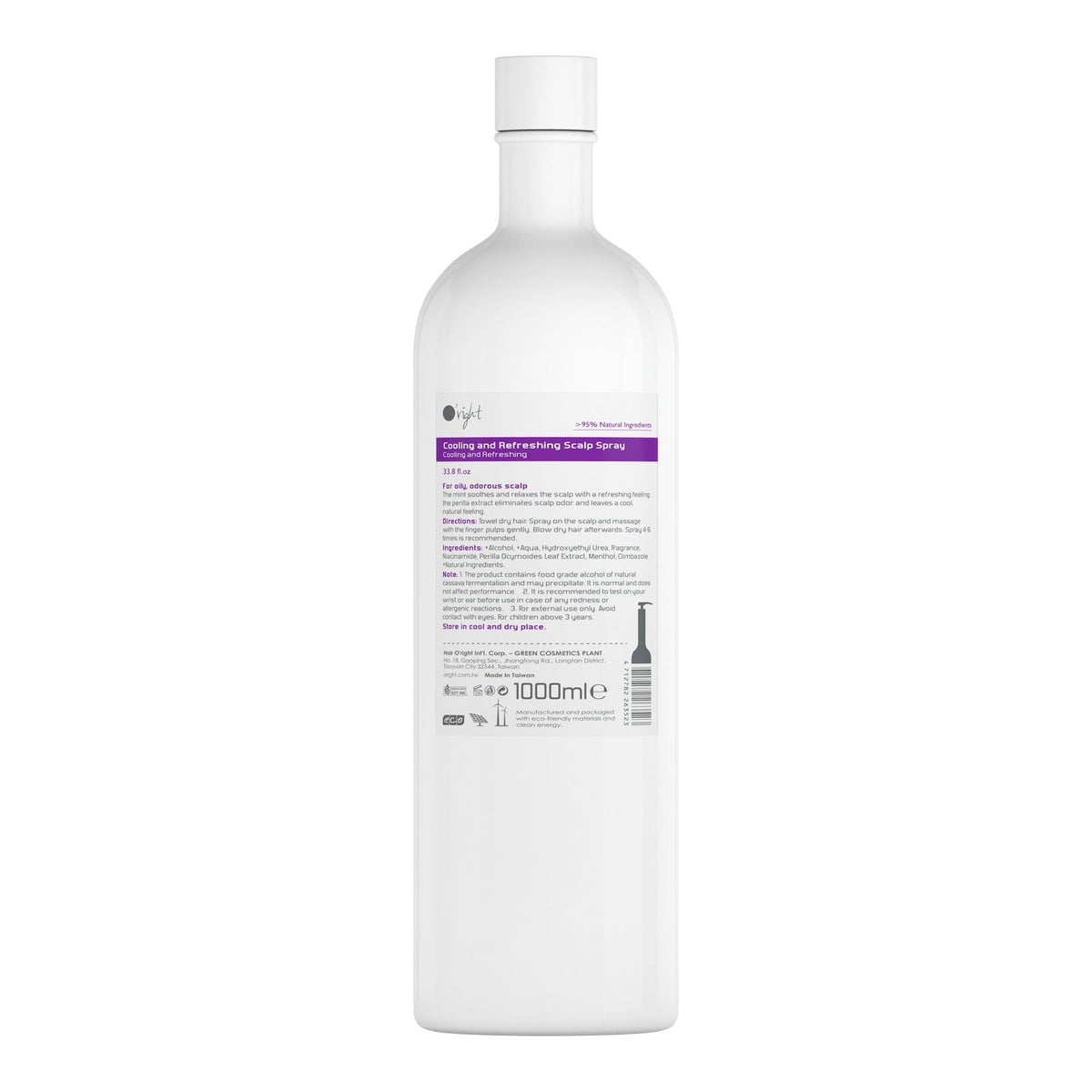 O'right Cooling And Refreshing Scalp Spray