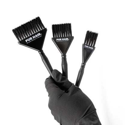 PUR HAIR Färbepinsel Set 3tlg.