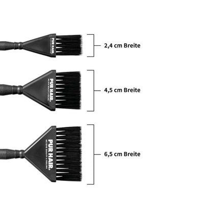 PUR HAIR Färbepinsel Set 3tlg.