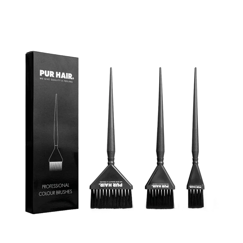 PUR HAIR Färbepinsel Set 3tlg.