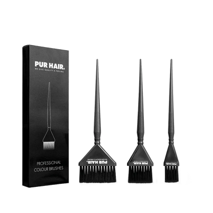 PUR HAIR Färbepinsel Set 3tlg.