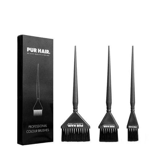 PUR HAIR Färbepinsel Set 3tlg.