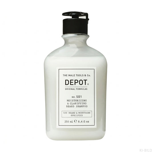 DEPOT No. 501 Moisturizing & Clarifying Beard Shampoo