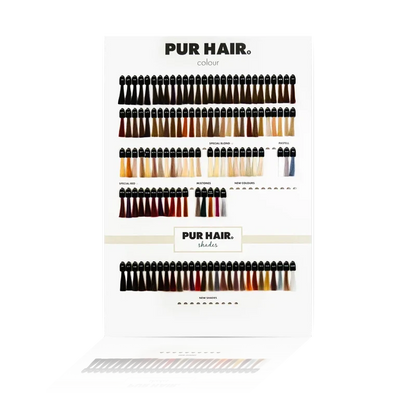 PUR HAIR Maxi Board Farbkarte