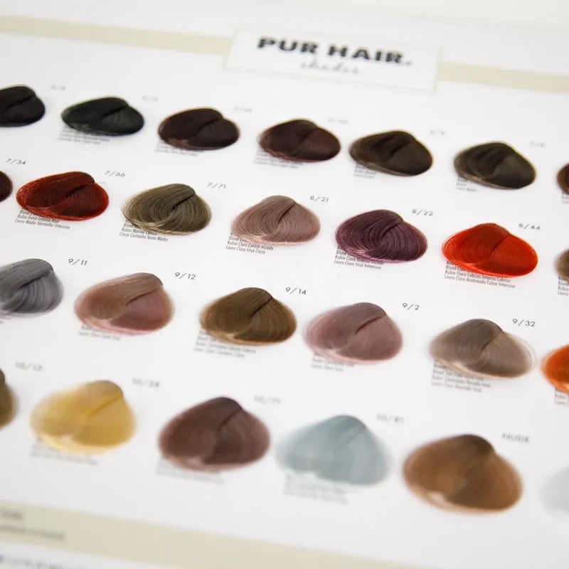 PUR HAIR Colour Farbkarte